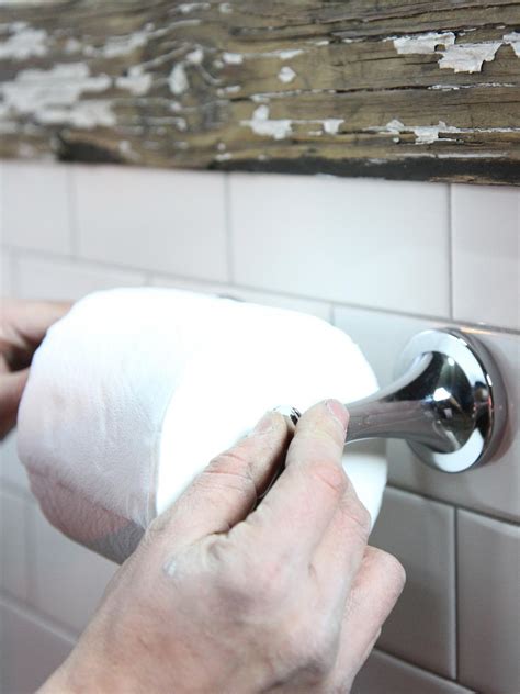 How To Install A Toilet Paper Holder How Tos Diy