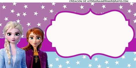 Etiquetas Frozen Ii Kits Para Imprimir Gratis