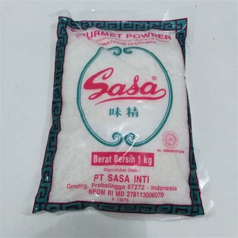 Sasa Micin Vetsin Gourmet Powder Penyedap Rasa MSG 1kg Lazada