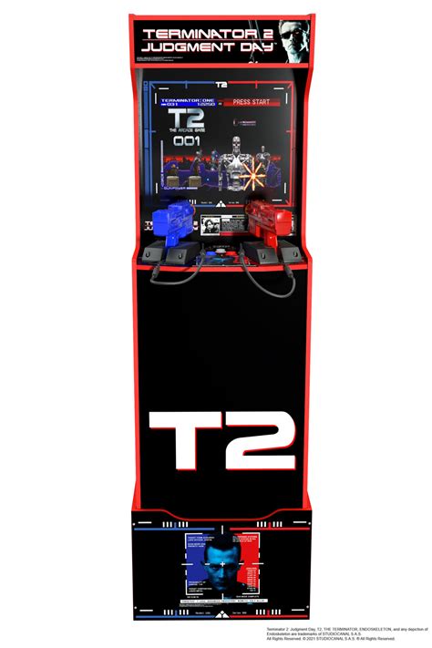 Arcade1Up Terminator 2 Arcade Machine - Arcade 1up® Arcade Cabinets