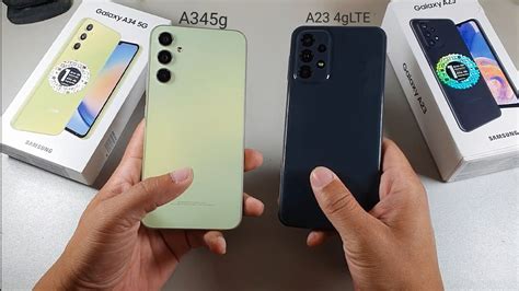 Samsung Galaxy A34 5g Vs Samsung Galaxy A23 4g Lte Detailed Comparison Youtube