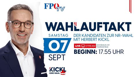 Der FPÖ Wahlauftakt 2024 mit Herbert Kickl YouTube