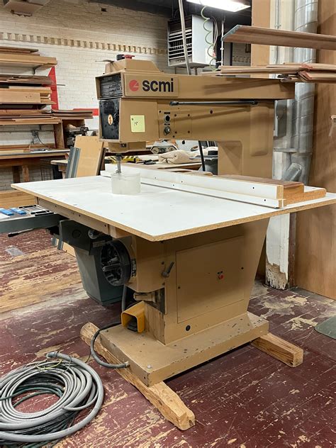 Scmi Overhead Router And Collets Phase Auctionninja