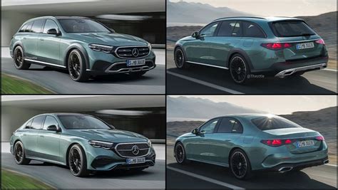 Future Mercedes Benz E Class All Terrain S Imagined With W Sedan