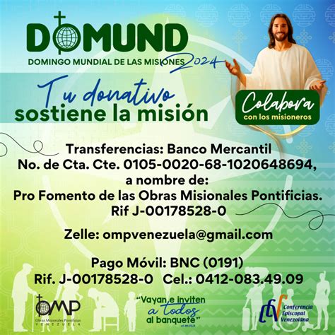 Banner Para Brujulita OMP Venezuela Obras Misionales Pontificias