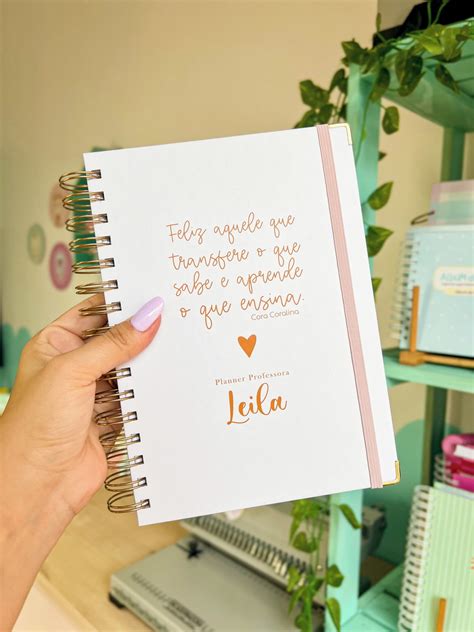 Agenda Professores Personalizada Elo Produtos Especiais