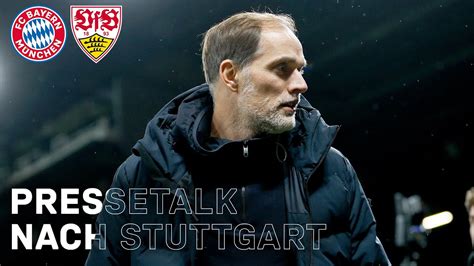 Pressetalk Nach Fc Bayern Vfb Stuttgart Bundesliga Youtube