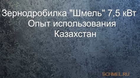 Роторная зернодробилка Шмель
