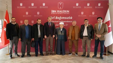 Ibn Haldun University Hosts Visit From Imam Of Masjid Al Aqsa Sheikh