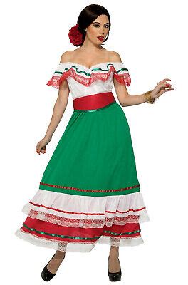 Mexican Fiesta Party Dress Adult Costume (X-Large) 721773847318 | eBay