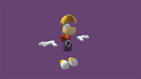 Rayman Model Originslegends Download Free 3d Model By