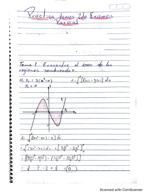 Calculo Integral Practica Temas 2do Parcial Pdf