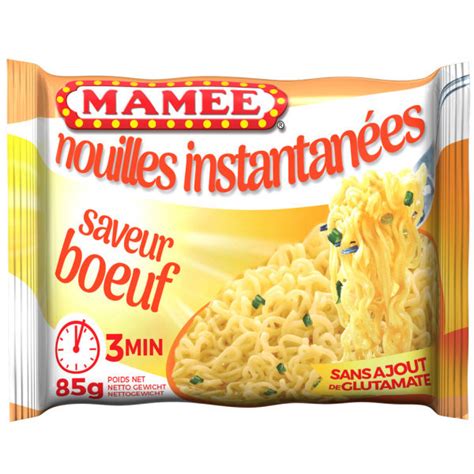 Nouilles Instantan Es Saveur Boeuf Mamee G Sur Franprix Fr