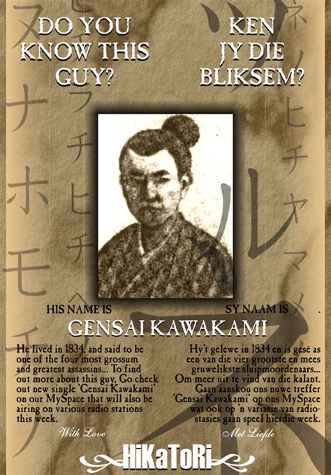 Kawakami Gensai Edo Period Samurai Wiki And Bio With Photos Videos