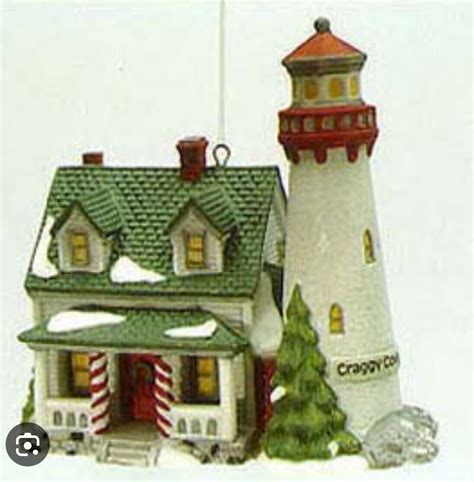 Dept Classic Ornament Series New England Village Craggy Cove