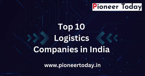 Top Logistics Companies In India