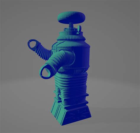 Stl File B9 Robot Alert Lost In Space・3d Print Object To Download・cults