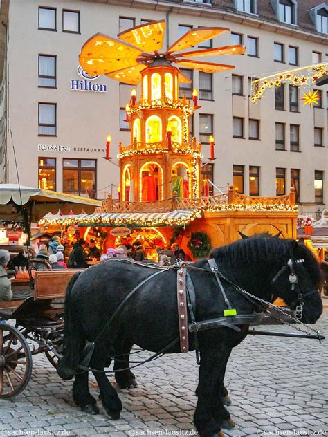 Weihnachtsmarkt Frauenkirche 2024 Dresden - Sachsen Lausitz