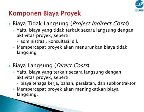 Ppt Perencanaan Proyek Percepatan Proyek Project Crashing