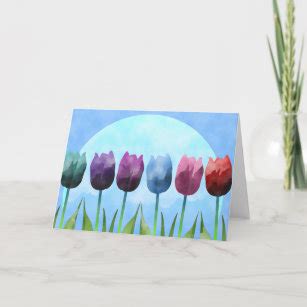 Tulpen Karten Zazzle De