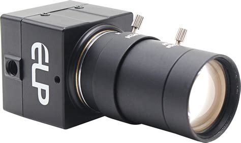 ELP Caméra USB 4 K avec objectif Varifocal 8 Mpix 5 50 mm avec Sony