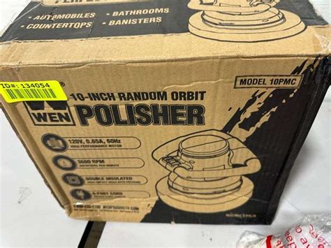 WEN 10 Random Orbit Polisher Lambrecht Auction Inc