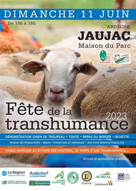 F Te De La Transhumance Parc Naturel R Gional Des Monts D Ard Che