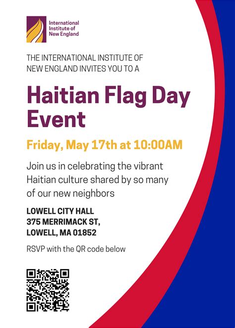 Haitian Flag Day Event – Greater Lowell Health Alliance