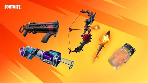 Fortnite V2151 Update Dragons Breath Shotgun And Primal Flame Bow