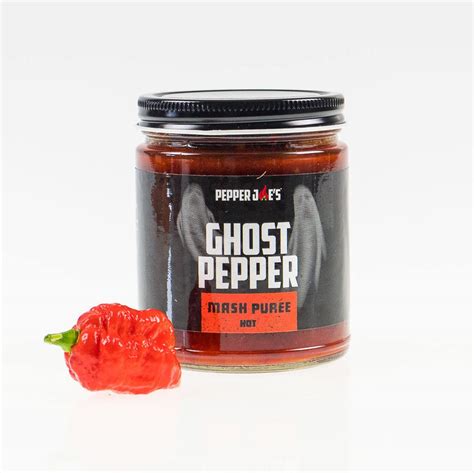 Amazon Pepper Joe S Ghost Pepper Mash 9oz Jar Of Extremely Hot