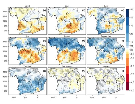 The Spatial Temporal Trends Of Monthly Chirps V Rainfall Mm Month