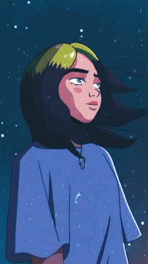 Pin by Amelia Woźniak on Billie Eilish in 2022 Cartoon Billie eilish