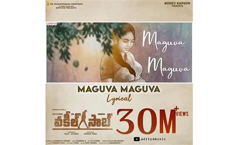 Maguva Maguva Song Reaches Million Views