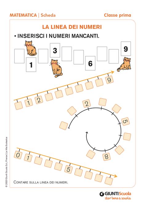 La Linea Dei Numeri Giunti Scuola