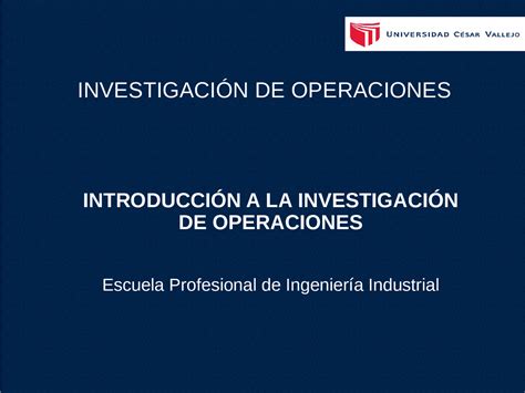 Introduccion A La Investigacion De Operaciones Docsity