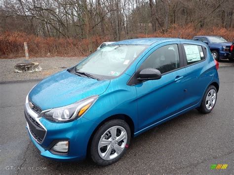 Caribbean Blue Metallic Chevrolet Spark Ls Exterior Photo