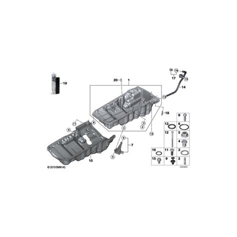 Genuine Bmw 11138588635 G20 G12 G31 Oil Pan Inc 730ld 530d And 730d Ml Performance Uk Car Parts