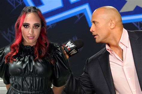 The Rock S Daughter Ava Raine Shocks Schism Fans With Wrestling Debut