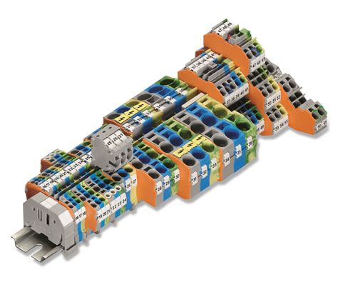 New Topjob S Rail Mounted Terminal Block From Wago Electrical