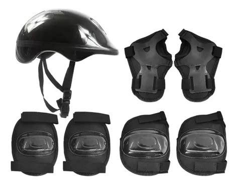 Kit Prote O Infantil Capacete Para Bicicleta Patins Skate Frete Gr Tis