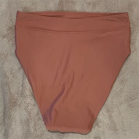 Madewell Swim Nwt Madewell Second Wave Highcut Cheeky Bikini Bottom