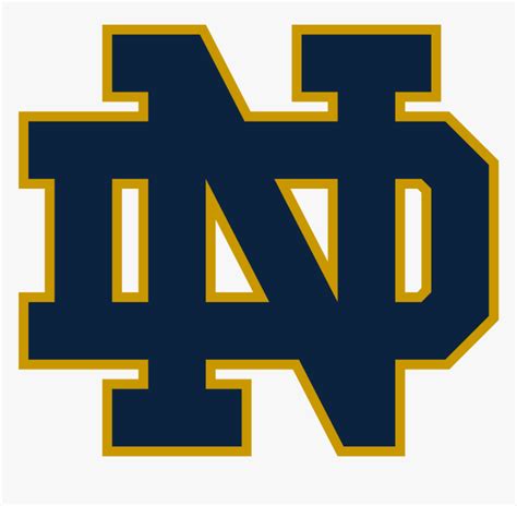 Notre Dame Logo, HD Png Download - kindpng