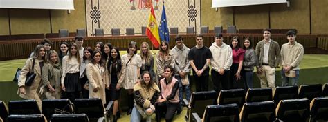 Los Alumnos De La UCJC Visitan El Tribunal Constitucional De Madrid