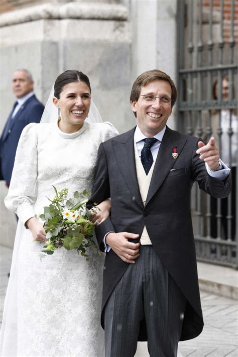 La Gran Boda De Almeida Alcalde De Madrid Y Teresa Urquijo Con La