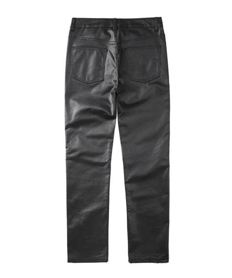 Black Waxed Stretch Naked Famous Denim