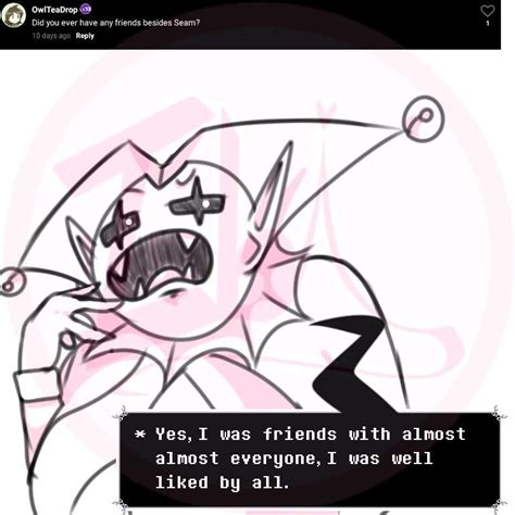 Ask Jevil Pt20 2122 Deltarune Amino