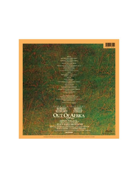 John Barry - Out Of Africa (Original Soundtrack)