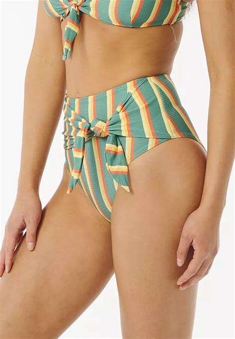 Buy Rip Curl Brazilian Soul High Waist Good Coverage Bikini Bottom