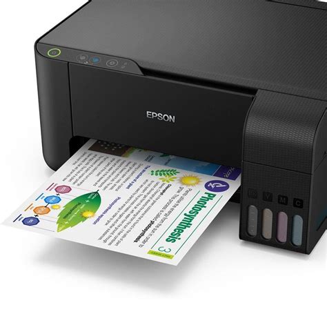 Multifuncional Epson Tanque De Tinta L Ecotank Colorida Black