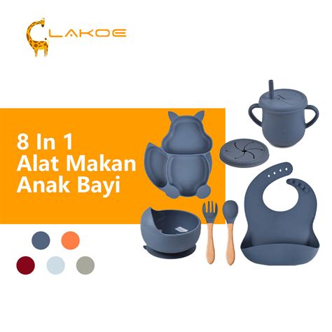 Jual Lakoeindonesia In Peralatan Makan Silikon Bayi Tempat Makan